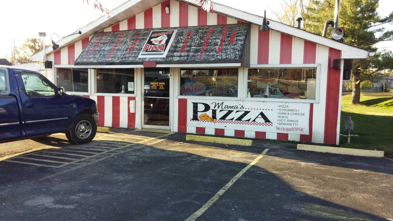 Mama's Pizza menu in Henderson, Kentucky, USA