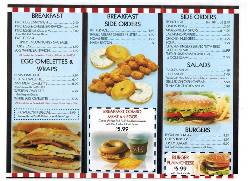Hometown Food Mart & Deli menu in Toms River, New Jersey