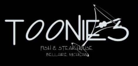 Toonie's Fish & Steak House Logo in Bellaire, Michigan