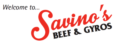 Savino's Beef & Gyros Logo in Plainfield, Illinois