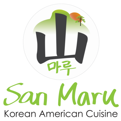 San Maru Korean Restaurant Logo in Champaign, Illinois