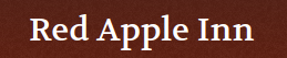 Red Apple Inn Logo in Monroe, Wisconsin