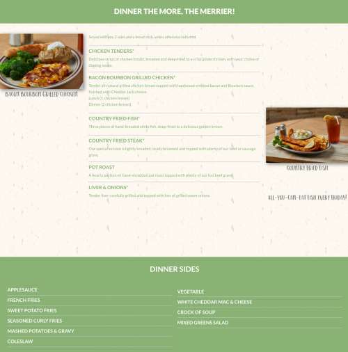 Valley Dairy Restaurant menu in Blairsville, Pennsylvania, USA