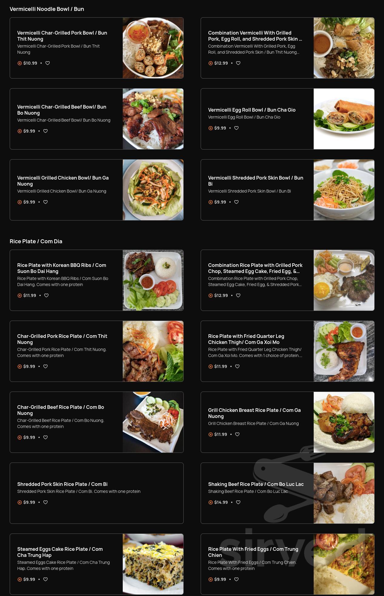 Pho le vietnamese cuisine menu in columbus ohio usa