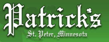 Patrick's on Third Logo in St Peter, Minnesota