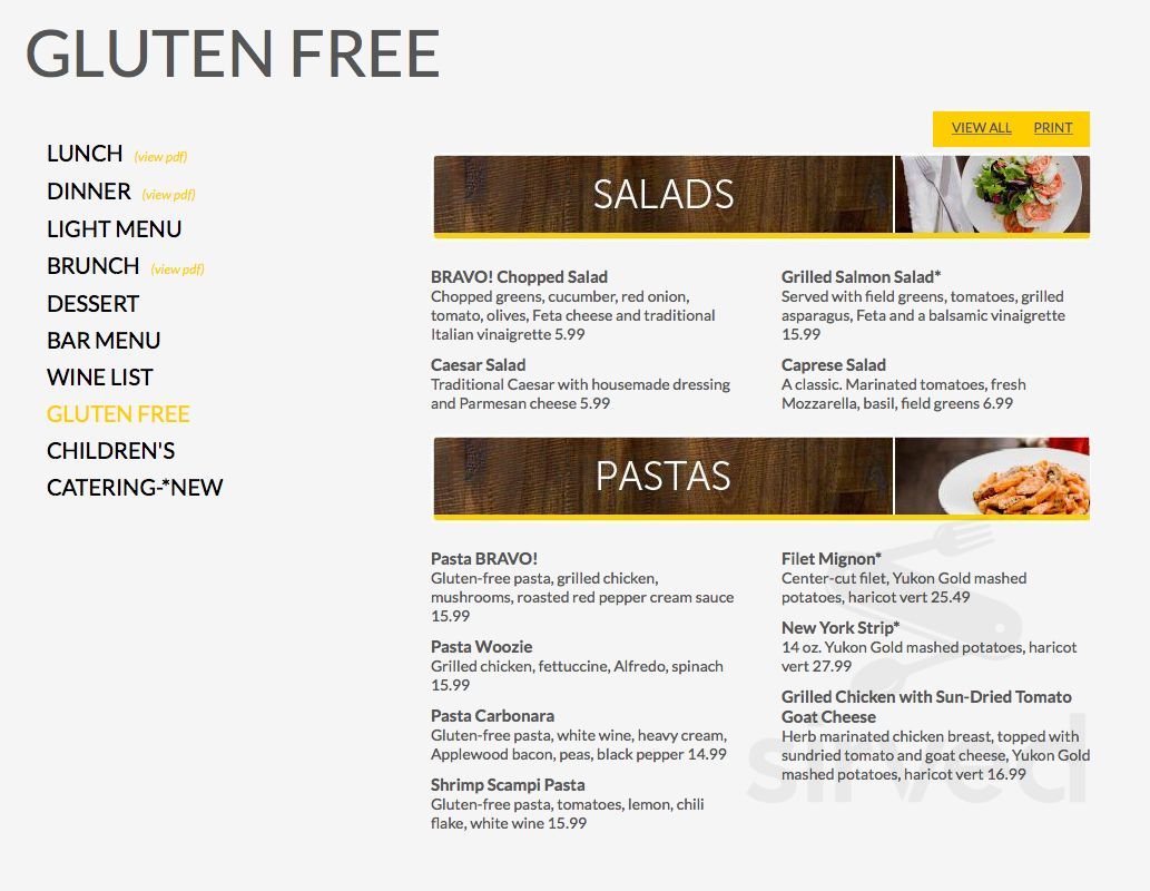 Bravo Restaurant Nutritional Info Besto Blog Bravo Restaurant Nutritional Info Besto Blog