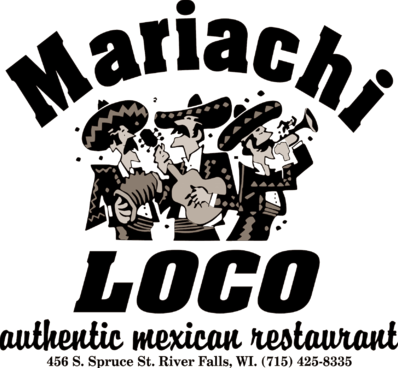 Mariachi Loco Logo in River Falls, Wisconsin