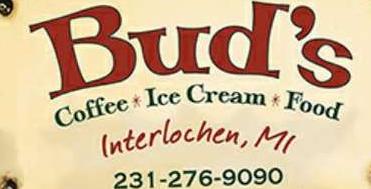 Bud's Logo in Interlochen, Michigan