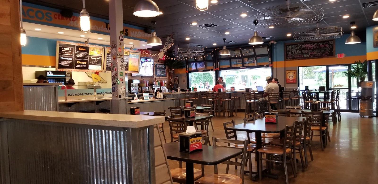 Rusty Taco menu in San Antonio, Texas, USA