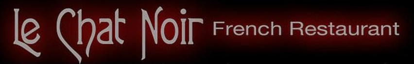 Le Chat Noir French Restaurant Logo in Riverside, California