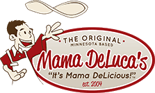 Mama Deluca's Pizzeria Logo in Elk River, Minnesota