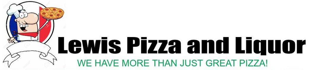 Lewis Pizza & Liquor Logo in Ida, Michigan