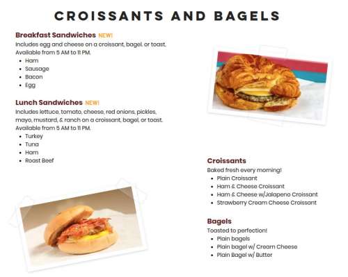 Bosa Donuts menu in Tempe, Arizona, USA