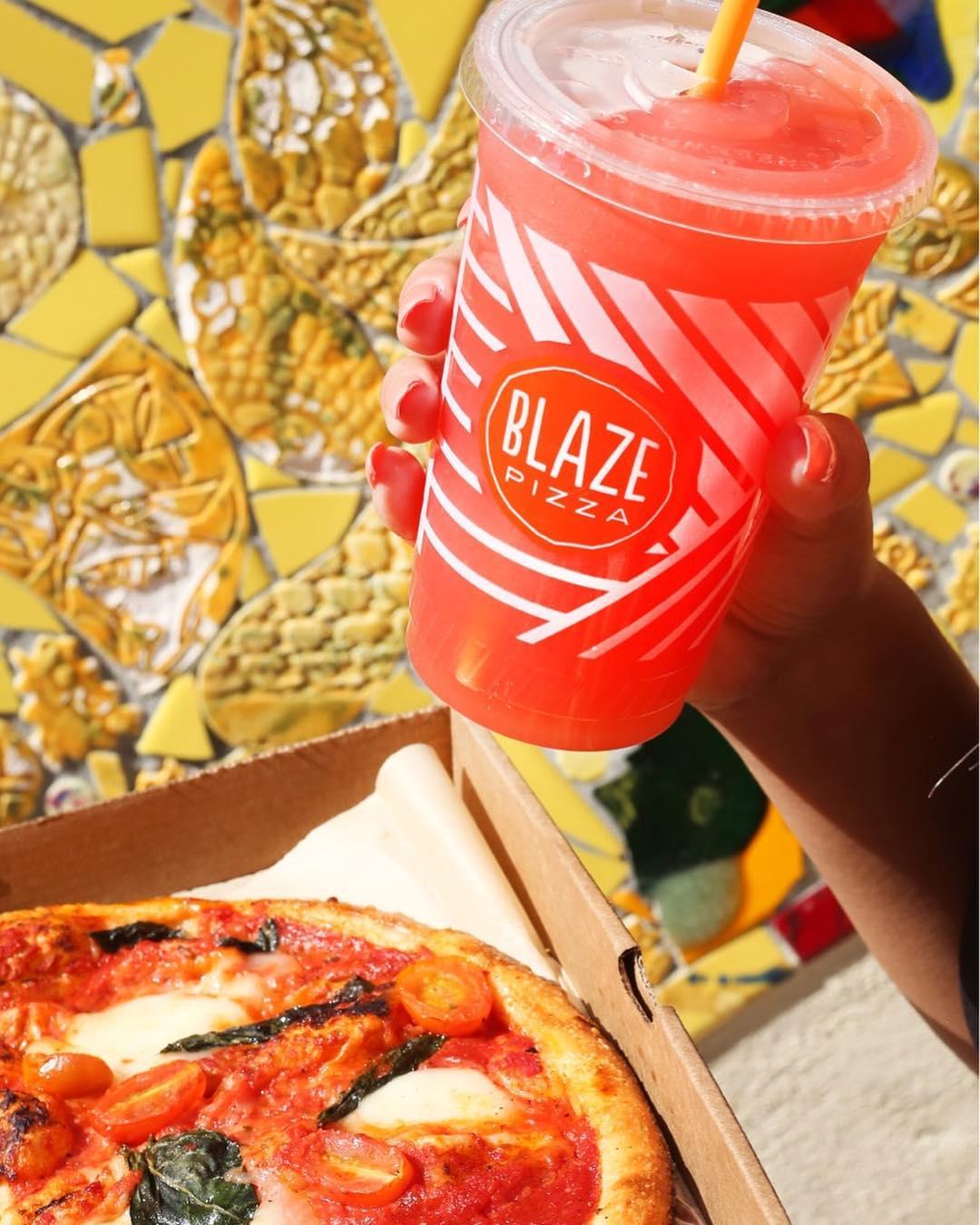 Blaze Pizza menu in Gainesville, Florida, USA