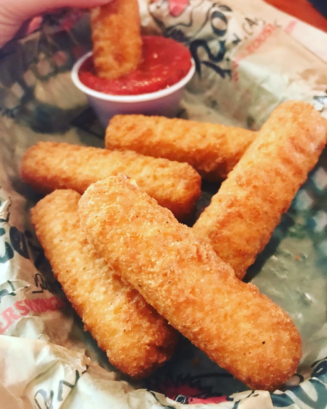 Roosters menu in Chillicothe, Ohio, USA