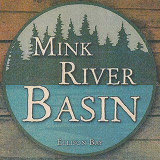 Mink River Basin Logo in Ellison Bay, Wisconsin