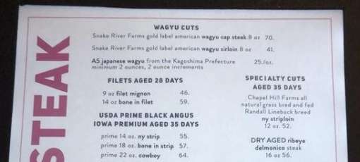 Menu for 677 Prime in Albany, NY | Sirved