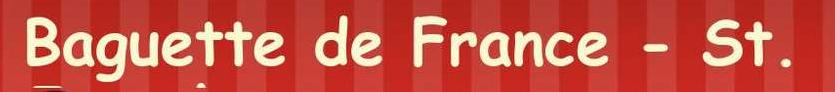 Baguette De France Logo in St Joseph, Michigan