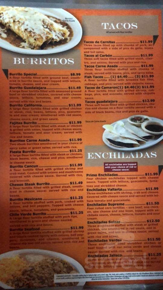 Guadalajara Mexican Restaurant menus in Ankeny, Iowa, United States