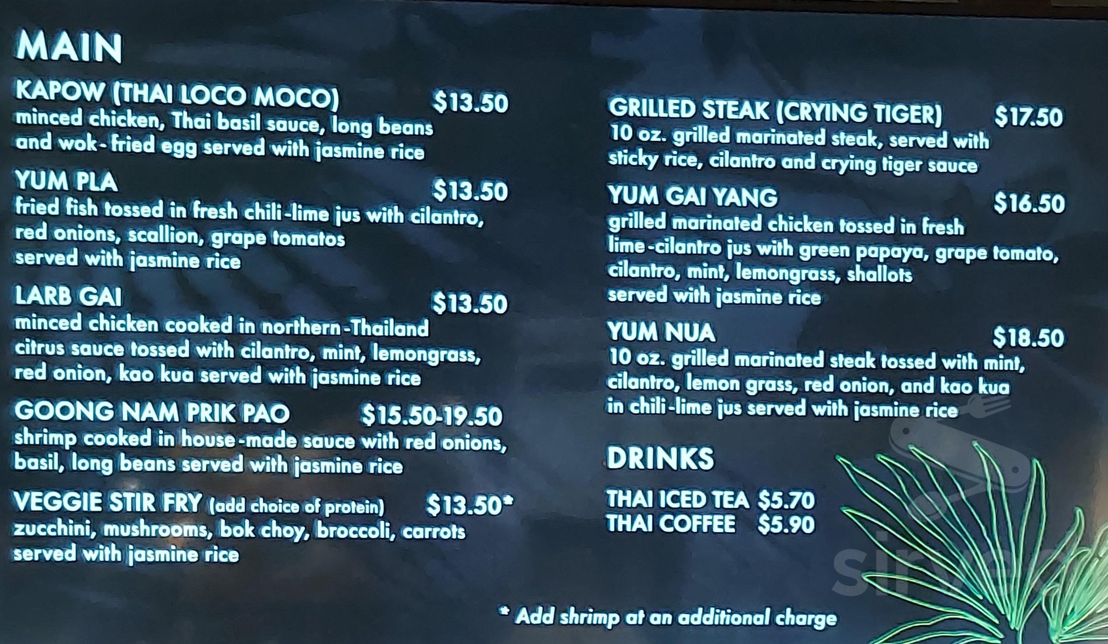 Highlands Market menu in Pearl City, Hawaii, USA