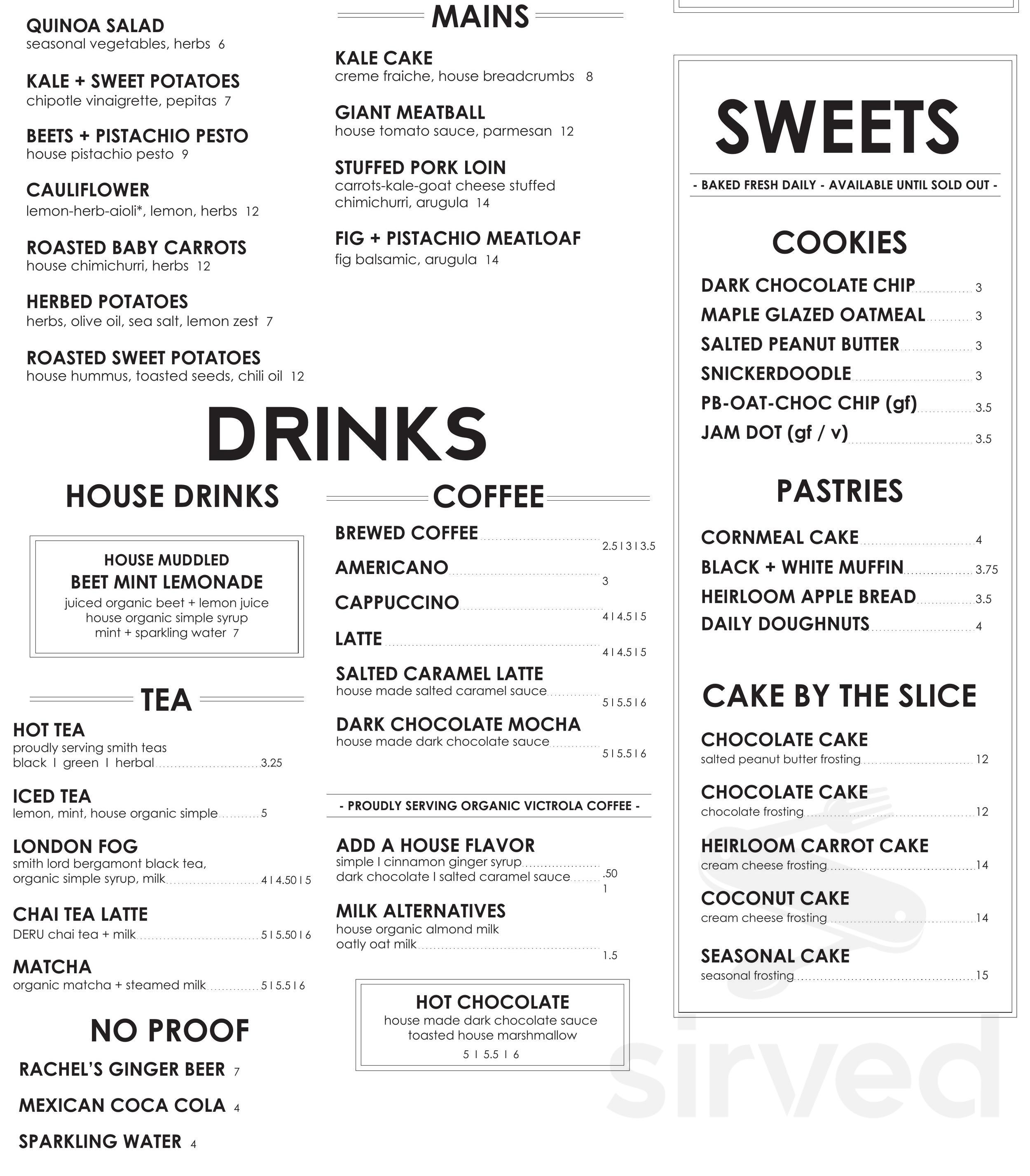 Deru Menu.pdf DERU menus in Kirkland, Washington, United States