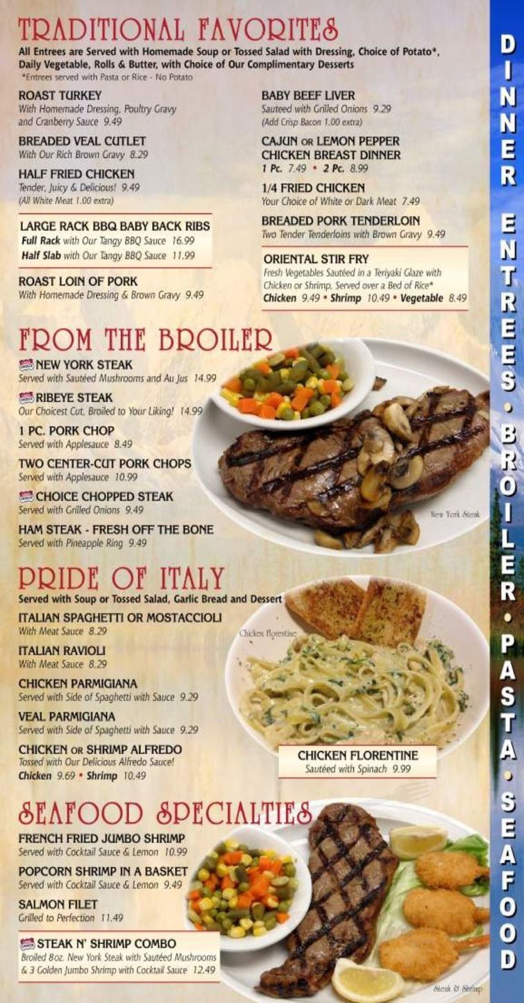 Alpine View Restaurant menus in Rockford, Illinois, United States