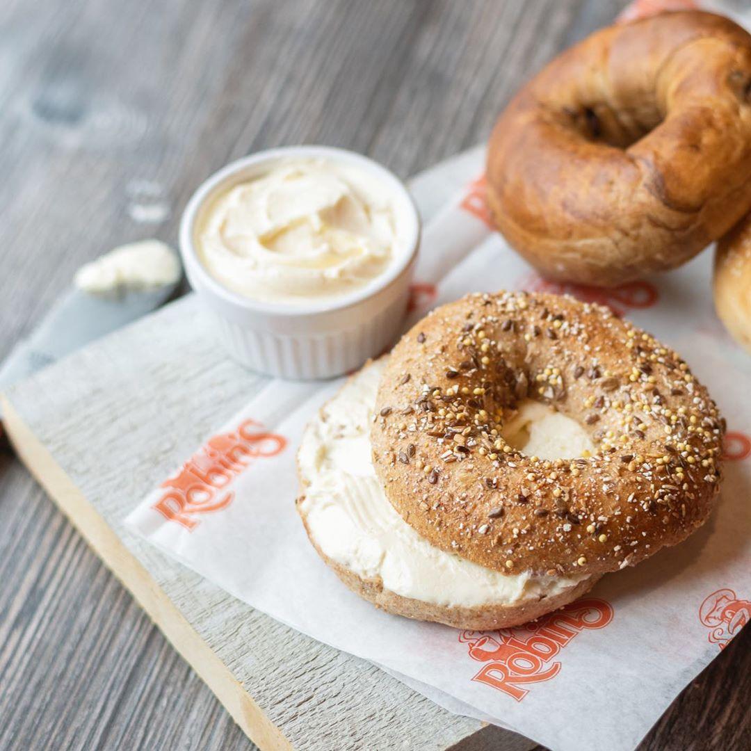 Robin's Donuts menu in White River, Ontario, Canada