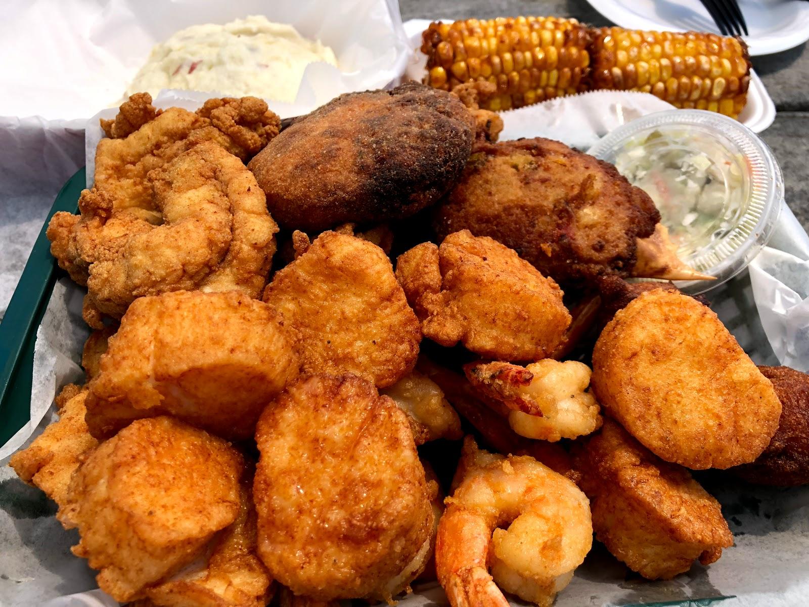 Crab Catcher's On The Waterfront menu in Little River, South Carolina, USA