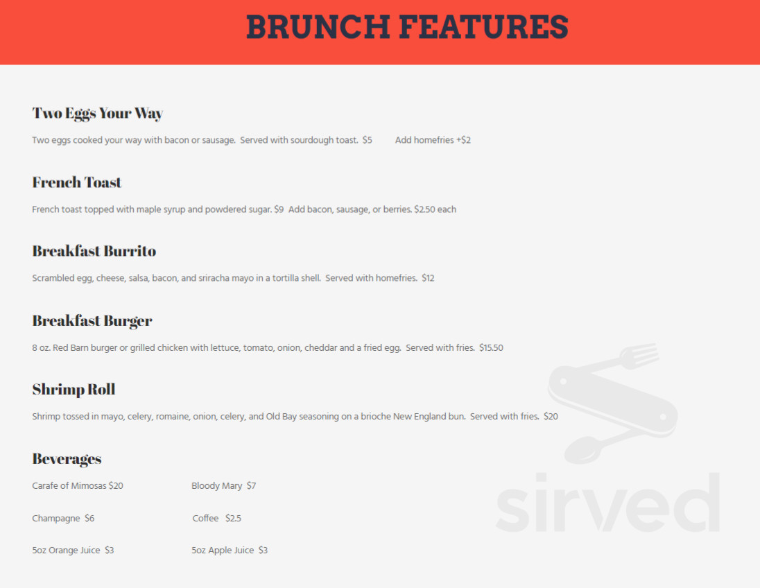 Garland City Beer Works menu in Watertown, New York, USA