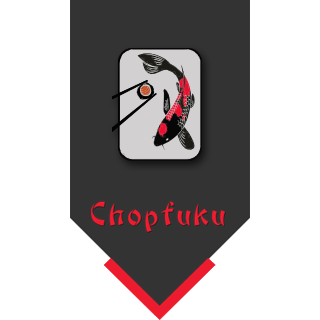 Chopfuku Sushi Bar and Asian Fusion Logo in Taylorsville, Utah