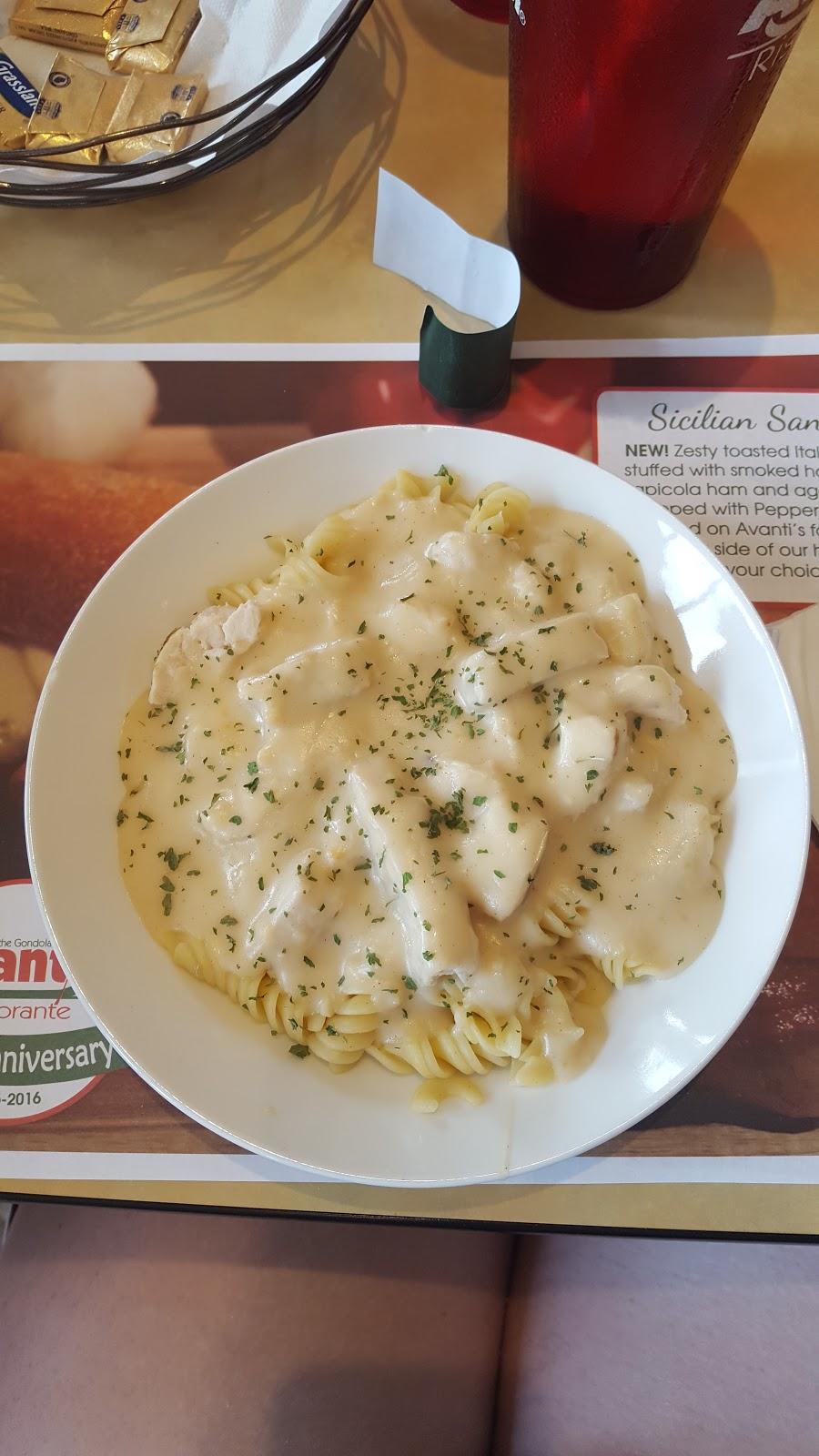 Avanti Ristorante Rockwood menus in Peoria, Illinois, United States