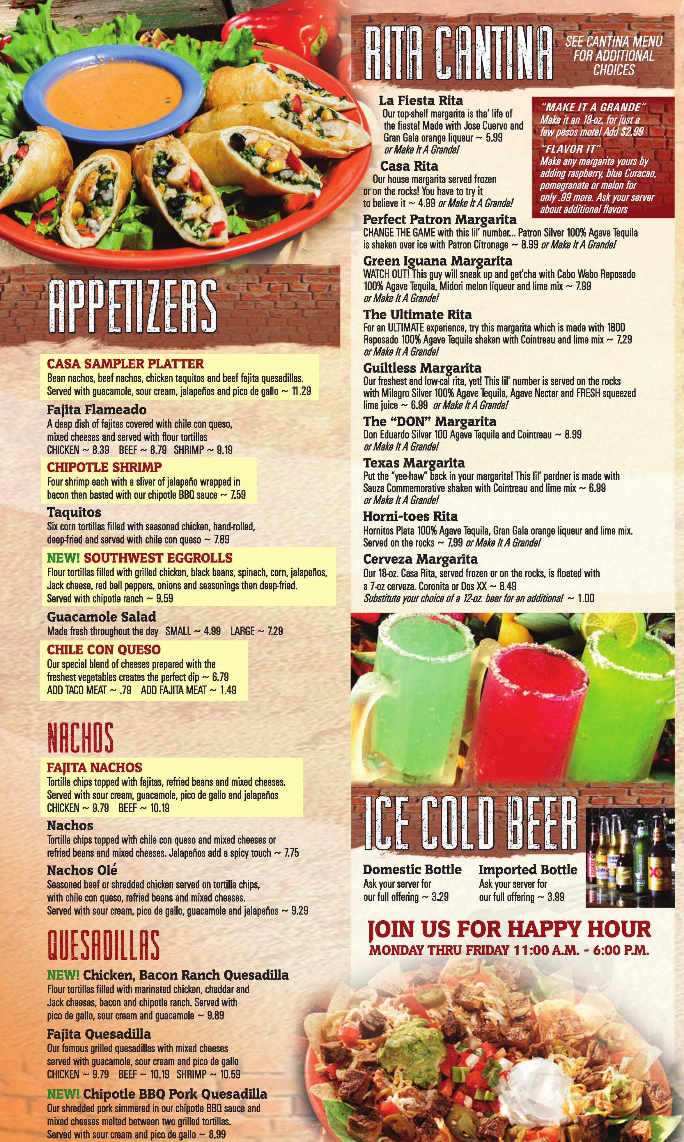 casa-ole-menu-in-alvin-texas-usa