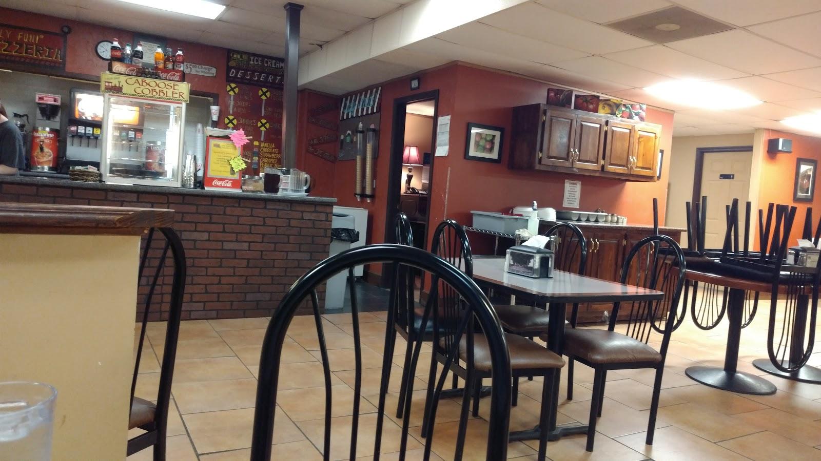 The Whistle Stop Pizzeria & More menu in Baxter, Tennessee, USA