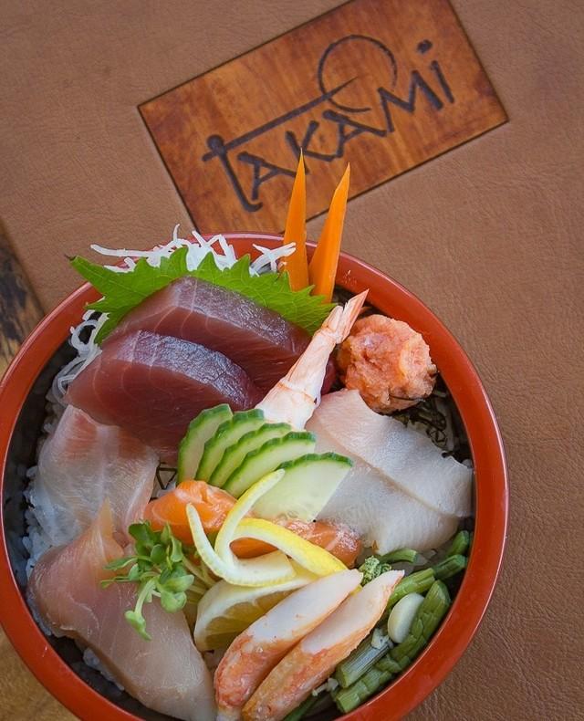 Takami Sushi & Robata menu in Los Angeles, California, USA