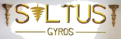 Saltus Gyros Logo in Carmel, Indiana