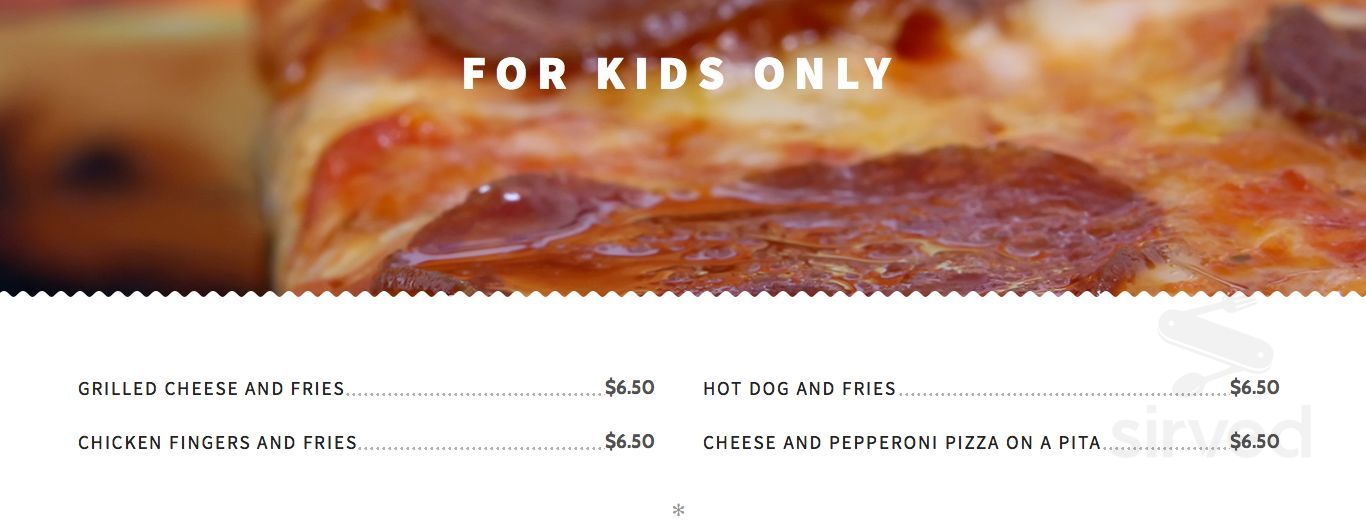 Tia's Place - Portuguese Restaurant kids menu in Strathroy, Ontario