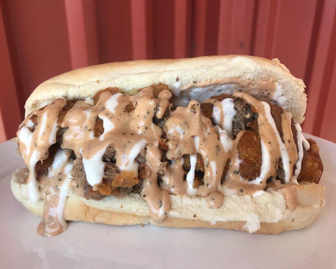 Insane Sausages menu in Vinton, Louisiana, USA