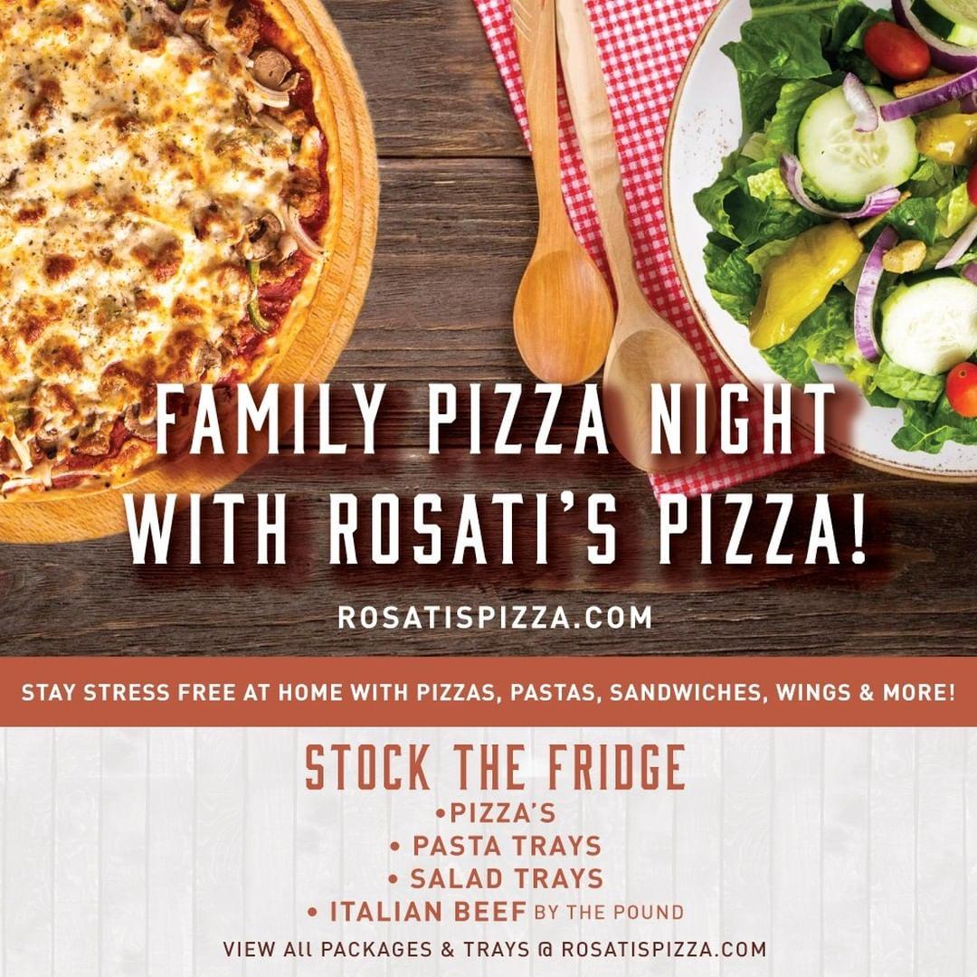 Rosati's Pizza - Milwaukee Bay View menus in Milwaukee, Wisconsin ...