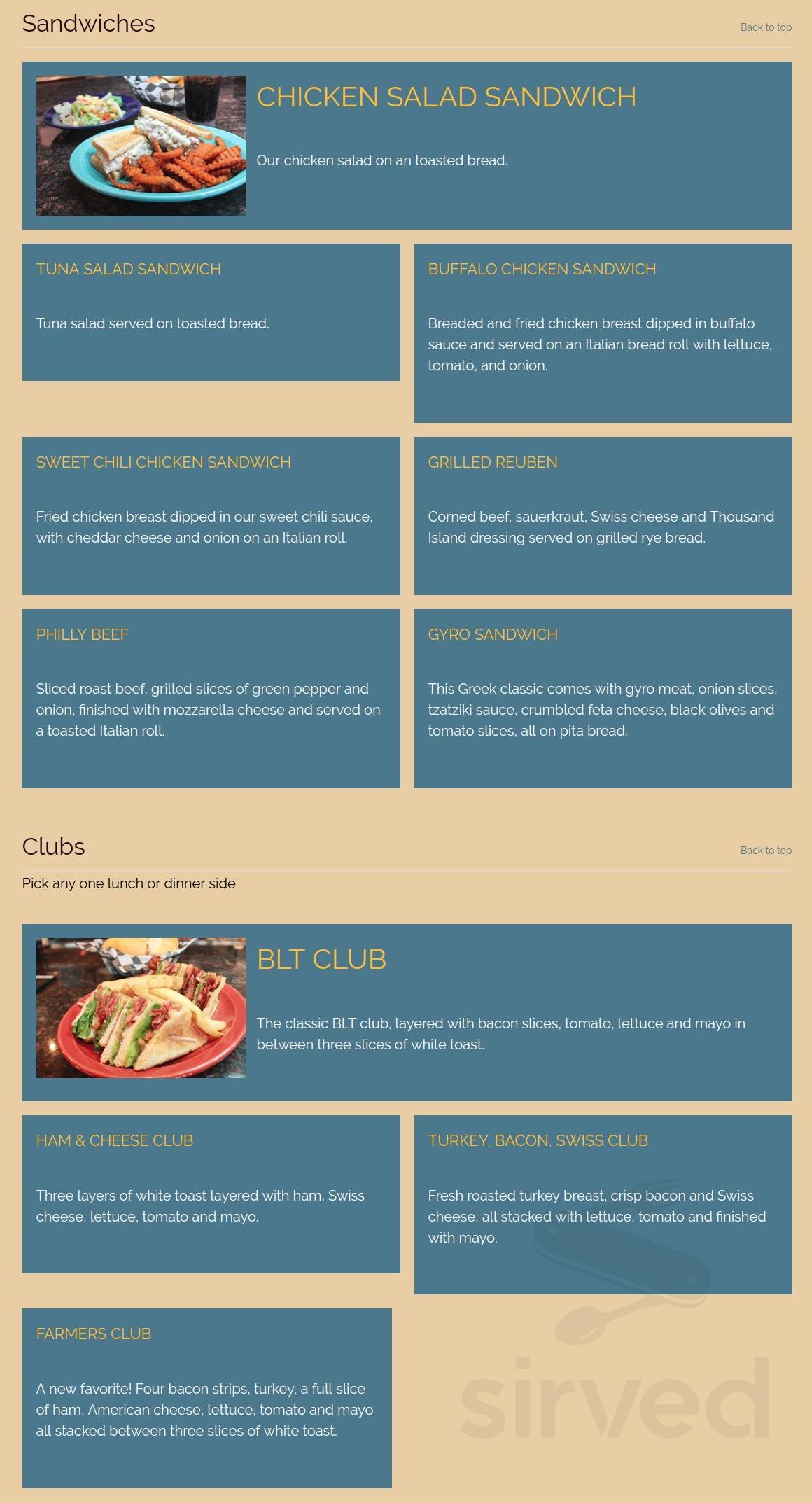 Round The Clock Menu.pdf Round the Clock Schererville menu in Schererville, Indiana, USA