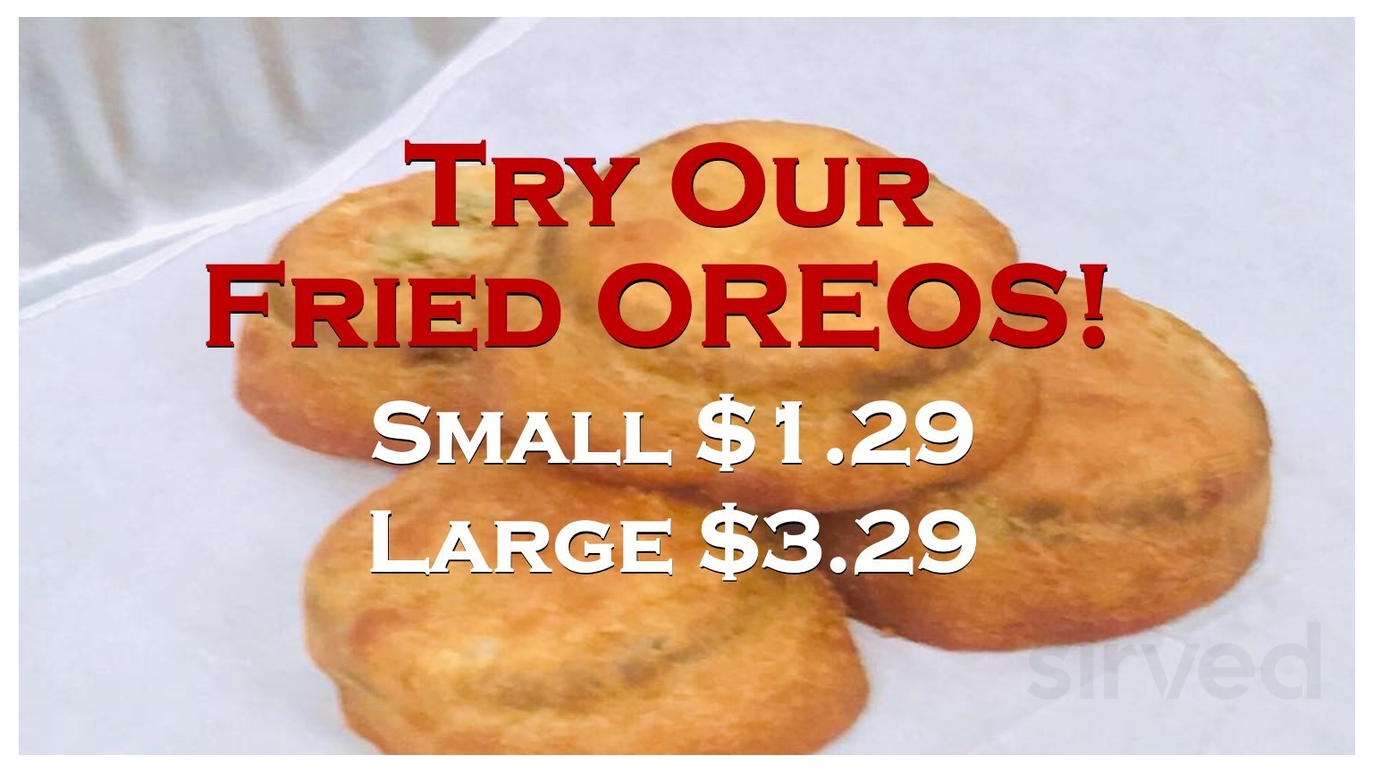 The Burger Garage & Ice Cream Shop menu in Hesston, Kansas, USA