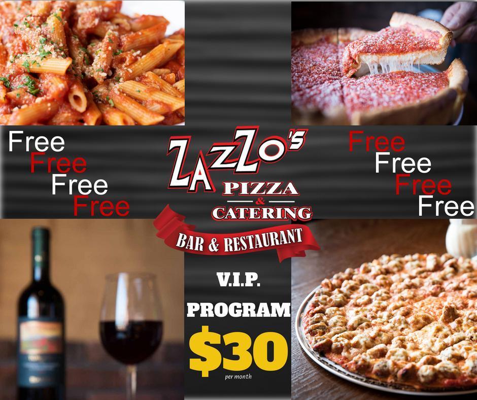 Zazzo's Pizza & Bar Darien menu in Darien, Illinois, USA