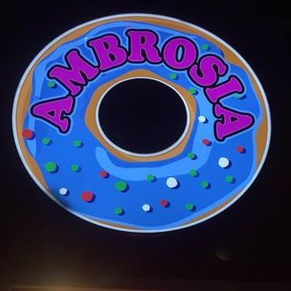 Ambrosia Donuts Logo in Ankeny, Iowa