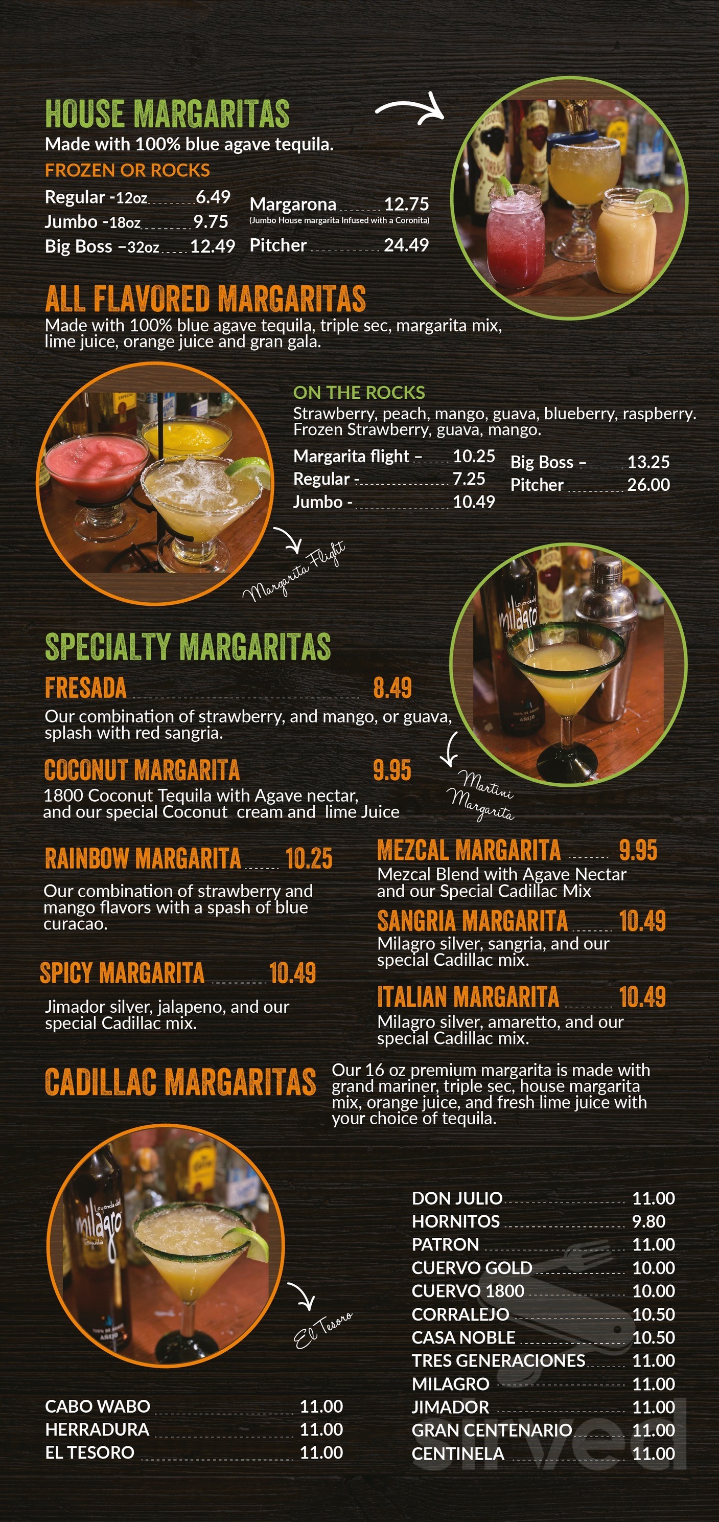 Casa Luna Mexican Grill Lodi WI menu in Lodi, Wisconsin, USA