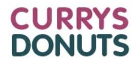 Currys Donuts Logo in Wilkes-Barre, Pennsylvania
