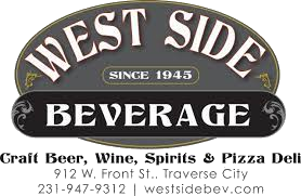 Menu for West Side Beverage in Traverse City, MI Sirved