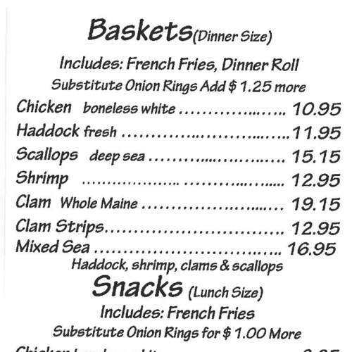 KP'S Place menu in Auburn, Maine, USA