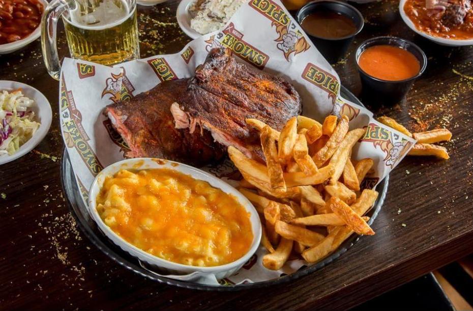 Smoke & Spice Southern Barbeque menu in Windsor, Ontario, Canada