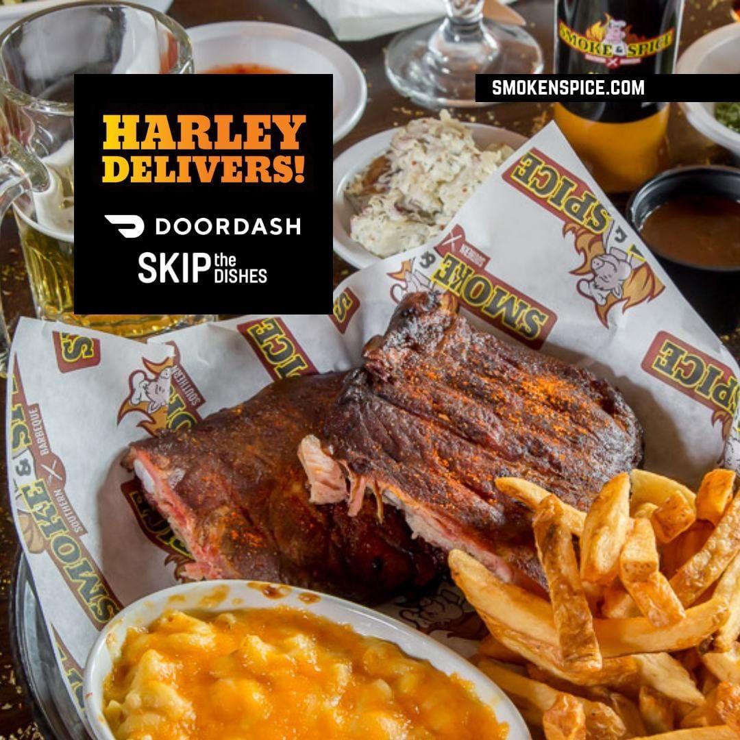 Smoke & Spice Southern Barbeque menu in Windsor, Ontario, Canada