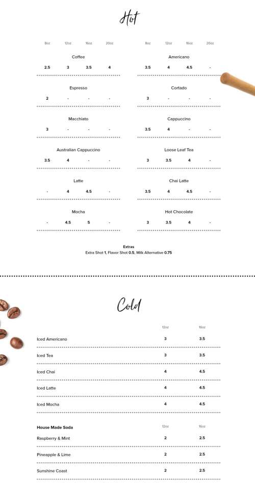 Murphy's Coffee & Bagel House menu in Ruckersville, Virginia, USA