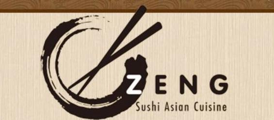 Zeng Sushi Asian Cuisine Logo in Terre Haute, Indiana